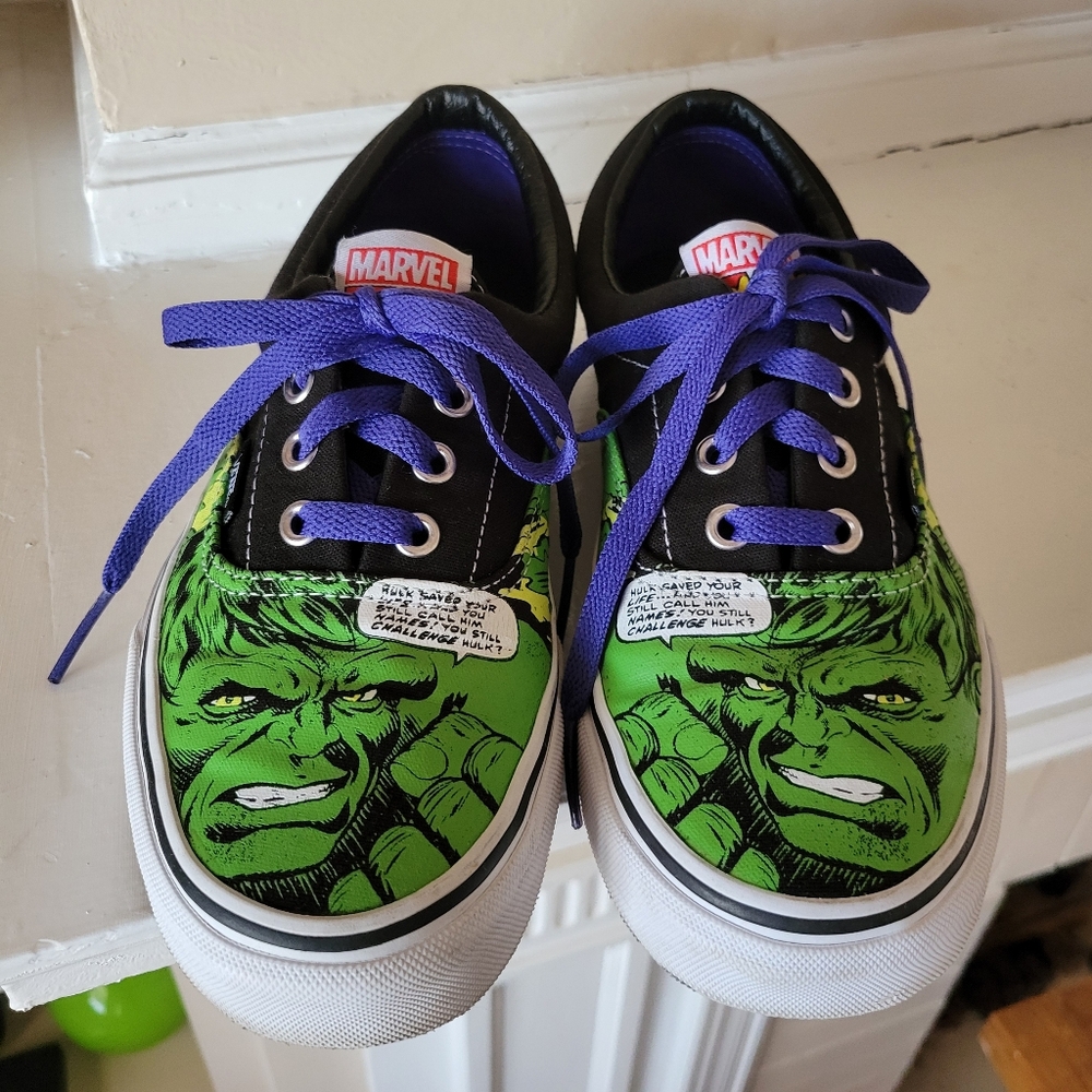Marvel Hulk Vans Era Mens 6, Womens 7.5 - Picture 5 of 10